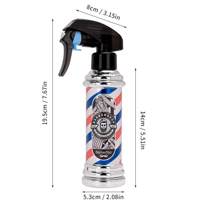Frasco Spray Profissional Retrô com Névoa Contínua