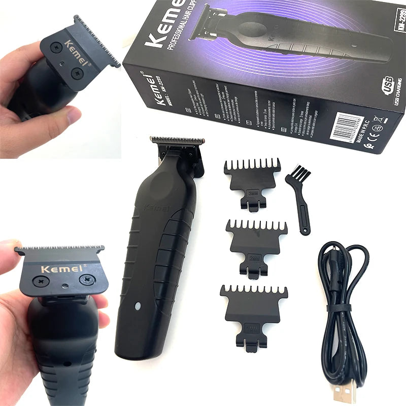 Máquina de Cortar Cabelo Profissional Kemei