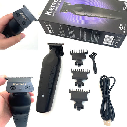 Máquina de Cortar Cabelo Profissional Kemei