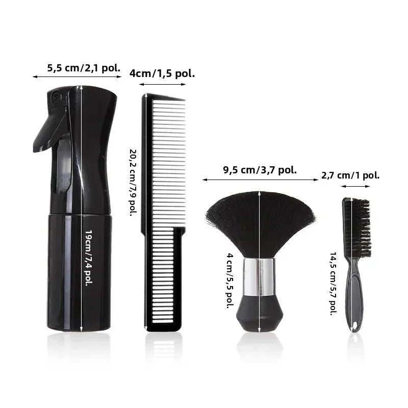 Kit Profissional de Barbearia 4 peças