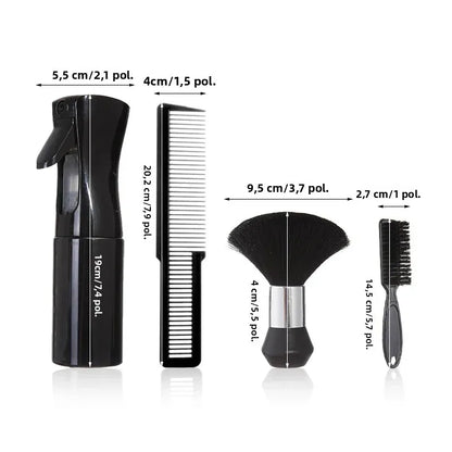 Kit Profissional de Barbearia 4 peças