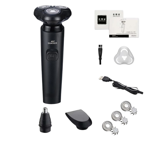Barbeador elétrico multifuncional 4D